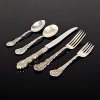 Gorham Versailles Sterling Silver Flatware Service, 63 Pcs. - Sold for $1,920 on 12-01-2022 (Lot 122).jpg